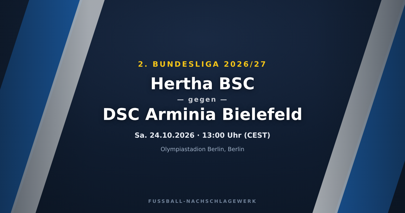 Hertha BSC – DSC Arminia Bielefeld: Spieltagsvorschau, Ausfälle & Prognose (2. Bundesliga)