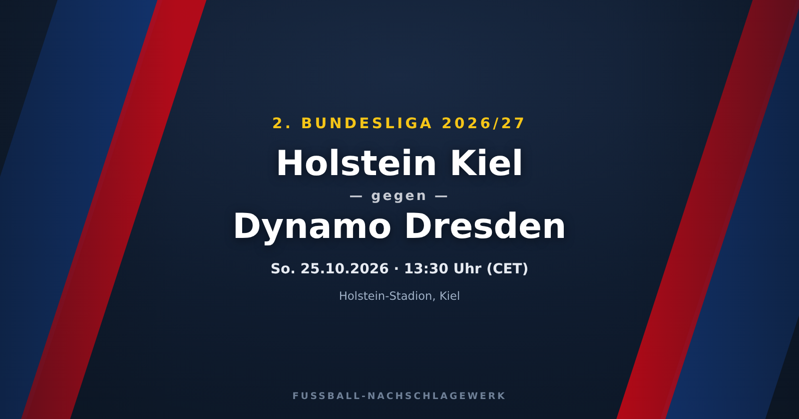Holstein Kiel – Dynamo Dresden: Spieltagsvorschau, Ausfälle & Prognose (2. Bundesliga)
