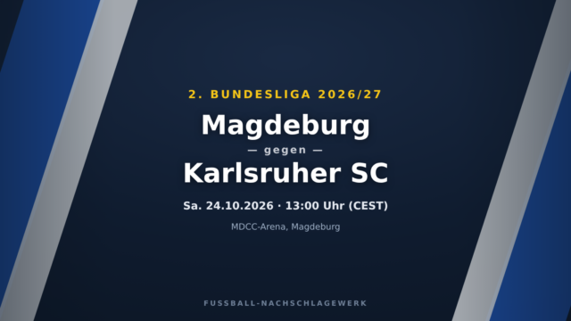 Magdeburg – Karlsruher SC: Spieltagsvorschau, Ausfälle & Prognose (2. Bundesliga)