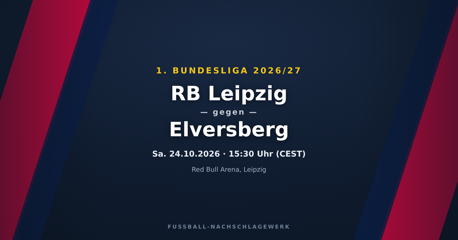 RB Leipzig – Elversberg: Spieltagsvorschau, Ausfälle & Prognose (1. Bundesliga)