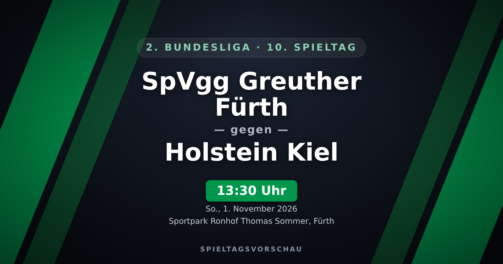 SpVgg Greuther Fürth gegen Holstein Kiel: Kleeblatt und Störche im Duell der Wackelkandidaten
