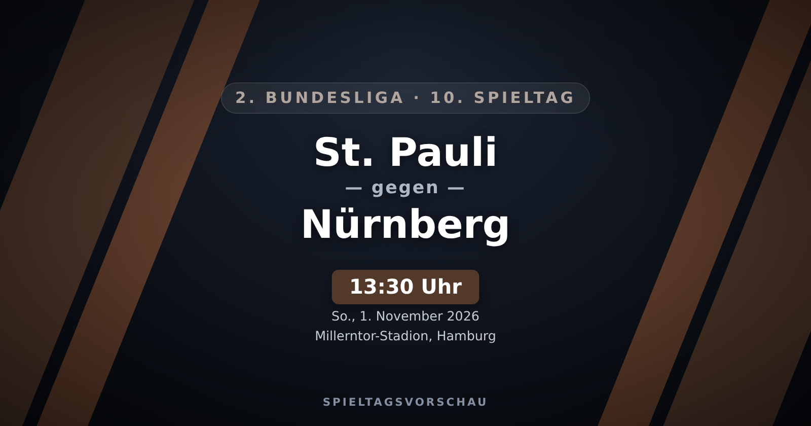 FC St. Pauli gegen 1. FC Nürnberg: Millerntor-Prüfung für den Tabellenzweiten
