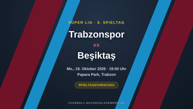 Trabzonspor – Beşiktaş: Topspiel zweier Formmannschaften | Süper Lig