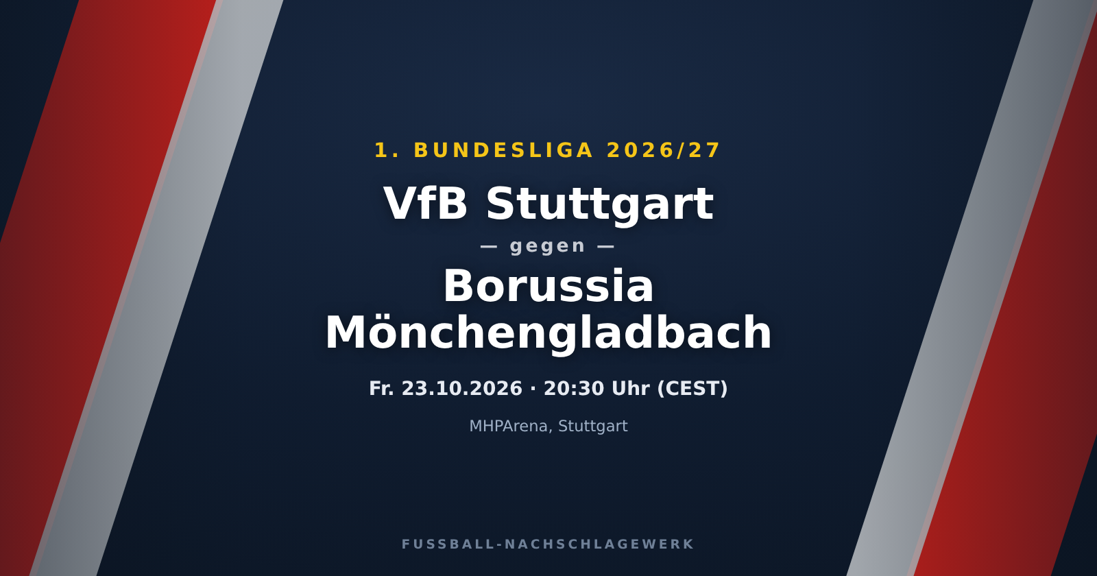VfB Stuttgart – Borussia Mönchengladbach: Spieltagsvorschau, Ausfälle & Prognose (1. Bundesliga)
